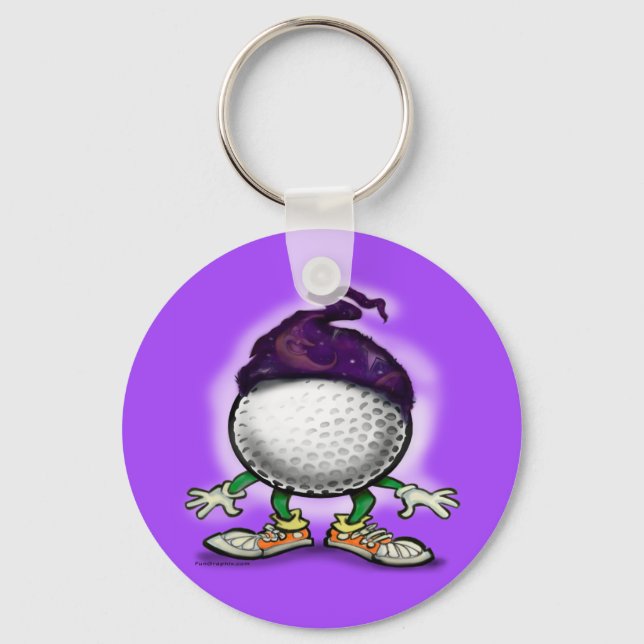 Chaveiro Assistente de Golf (Frente)
