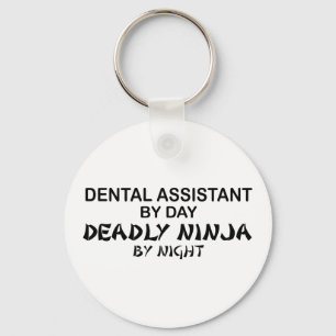 Chaveiro Assistente dental Ninja mortal
