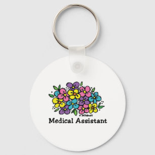 Chaveiro Assistente Médico em Flor