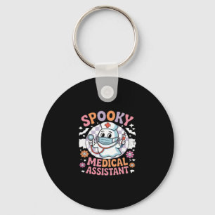 Chaveiro Assistente Médico Spooky, Cute Halloween Essencial