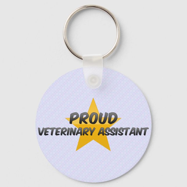 Chaveiro Assistente veterinário proud (Frente)