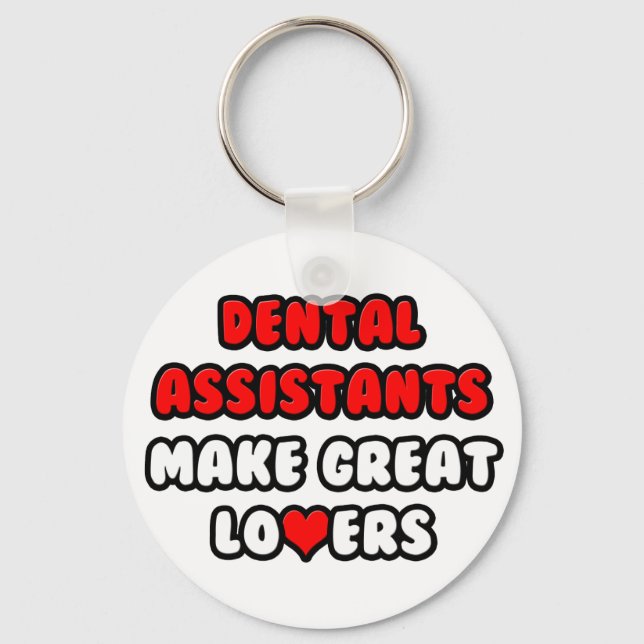 Chaveiro Assistentes dentários fazem Excelentes (Frente)