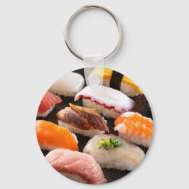 Chaveiro "Assorted Nigiri Sushi Keychain – A Bite of Japan"