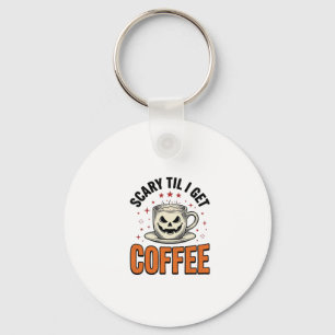 Chaveiro Assustador Até Café Camisa Vintage de Café de Hall
