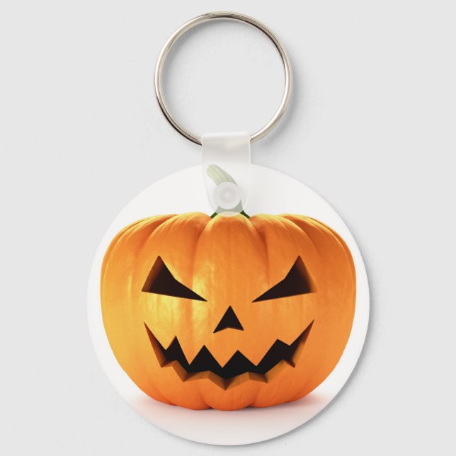 Chaveiro Assustador Jack O Lanterna Halloween Pumpkin (Frente)