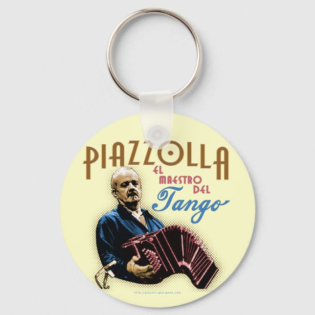Chaveiro Astor Piazzolla (Frente)