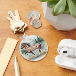 Chaveiro Astrid Tolting Icelandic Horse aquarela