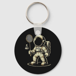 Chaveiro Astronauta Badminton Player Shuttle 2