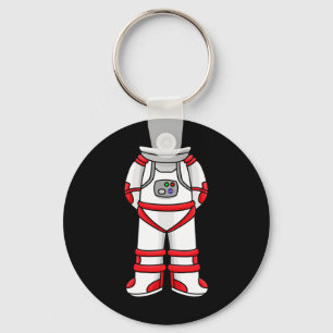 Chaveiro Astronauta Cabeça de Cabeça Legal, Dia das Bruxas 