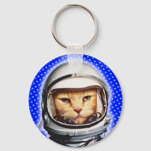 Chaveiro Astronauta Cat (Frente)