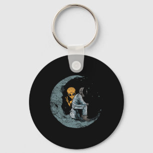 Chaveiro Astronauta do Planeta Moon Spaceship