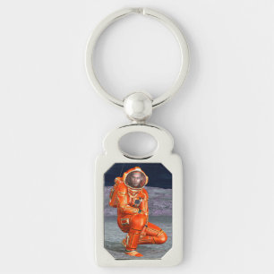 Chaveiro Astronauta Mars Space Explorer no Planeta de Alien