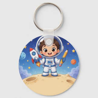 Chaveiro Astronauta Mirim Pronto para Explorar