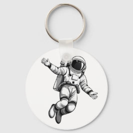 Chaveiro Astronauta no espaço
