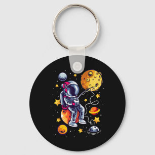Chaveiro Astronauta Pescador No Espaço Planetas Galáxia Pes