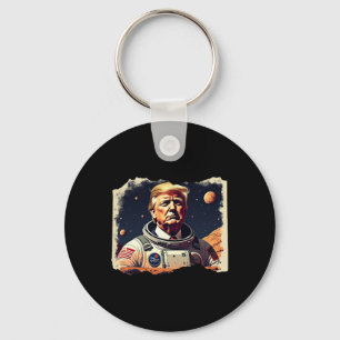 Chaveiro Astronauta Trump Ocupa Exploração Espacial de Mart
