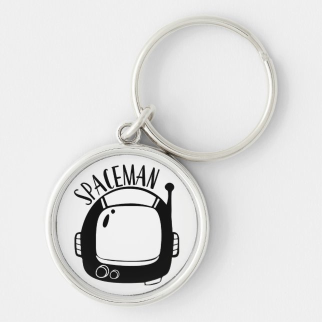 Chaveiro Astronauta Vintage (Frente)