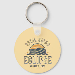 Chaveiro Astronomia Eclipse Total do Sol 2026 Totalidade Ag