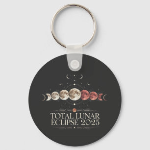 Chaveiro Astronomia Total Lunar Eclipse 2025 Noroeste dos E