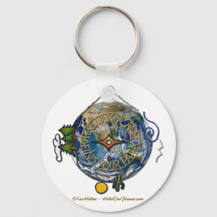 Chaveiro Atacar a Terra do nosso planeta Hiker