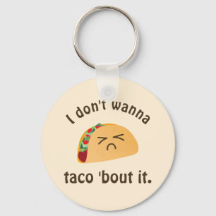 Chaveiro Ataque do Taco 'ele humor bonito engraçado da