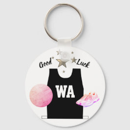 Chaveiro Ataque Wing Wing Netball Boa Sorte Keyring