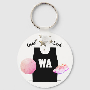 Chaveiro Ataque Wing Wing Netball Boa Sorte Keyring