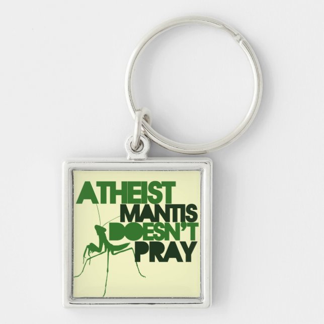 Chaveiro Atheist Mantis (Frente)
