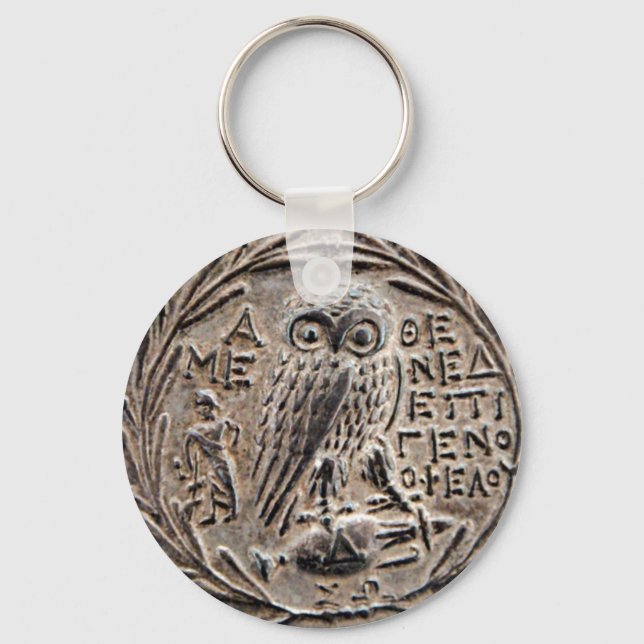 Chaveiro Athens Silver Tetradrachm (Frente)