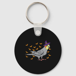 Chaveiro Atiel Bird Witch Hat Halloween Gift