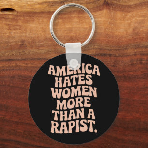 Chaveiro Ativista Feminista do Protesto Anti Trump Anti MAG