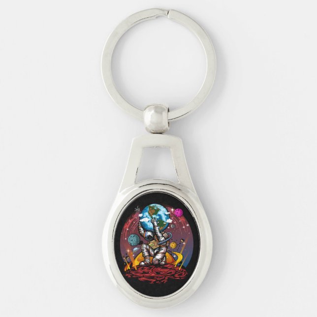 Chaveiro Atlas Space Man (Frente)