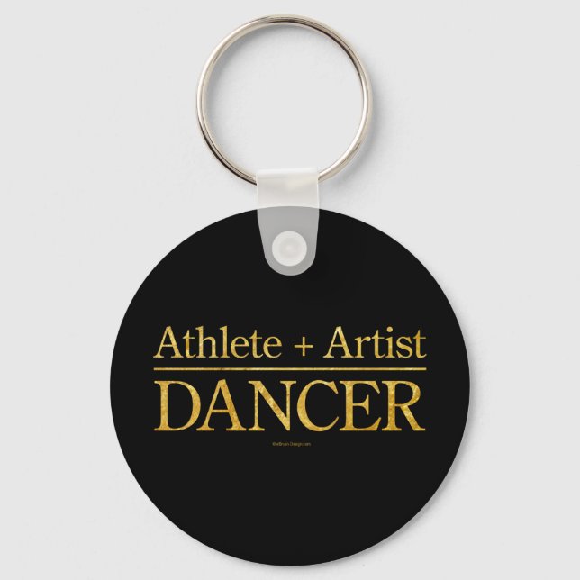 Chaveiro Atleta + Artista = Dançarino (Frente)