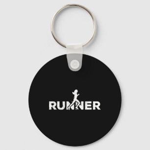Chaveiro Atleta da Corrida Silhouette Runner