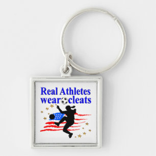 CHAVEIRO ATLETAS REAIS VESTIR CLEATS SOCCER DESIGN