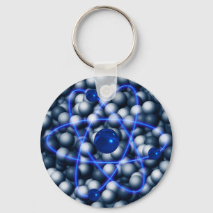 Chaveiro Atomo azul