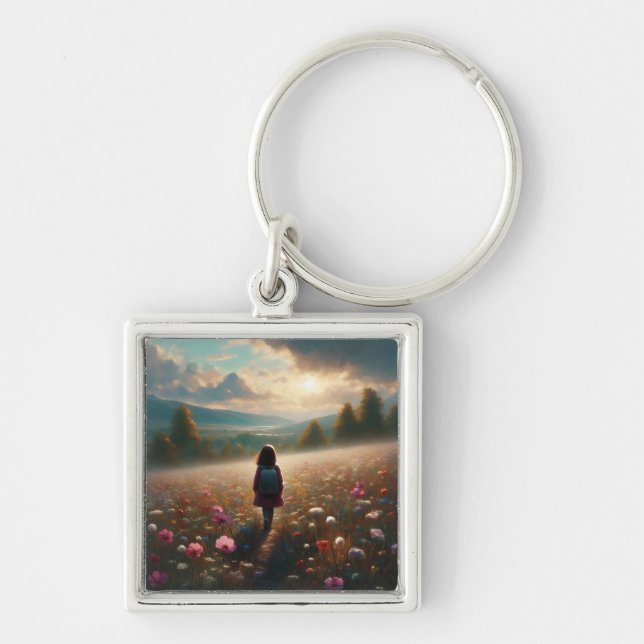 Chaveiro Através dos Blossoms - Caminho de Aventuros (Frente)