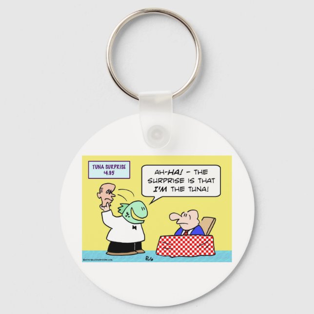 Chaveiro atum surpresa sou garçom (Frente)
