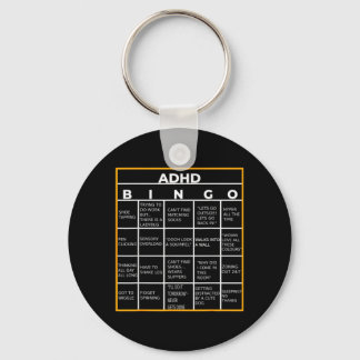 Chaveiro Au Mental Health Awareness Day Adhd Bingo Funny