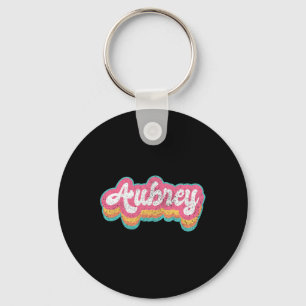 Chaveiro Aubrey First Name Girl Vintage 70s 80s Personalize