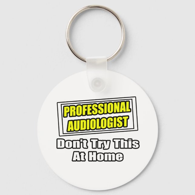 Chaveiro Audiologista profissional...Piada (Frente)