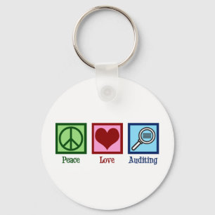 Chaveiro Auditoria do Peace Love