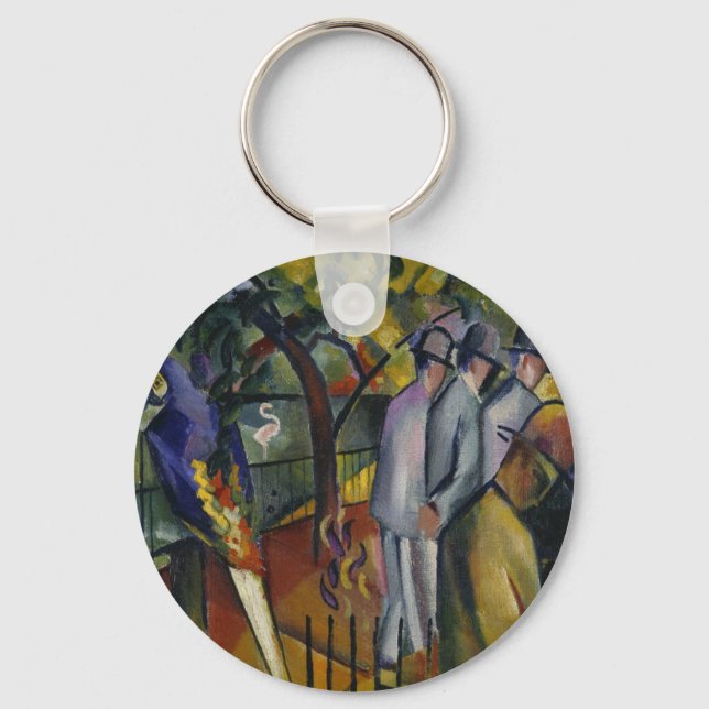 Chaveiro August Macke | Jardim Zoológico I (Frente)