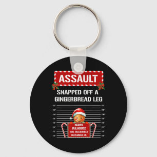 Chaveiro Ault Gingerbird Inmate Grupo de Natal Matriz Xmas