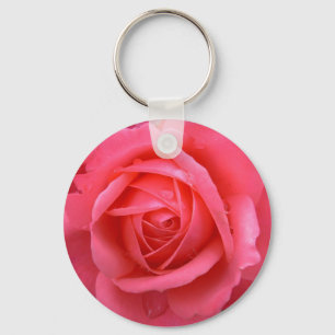 Chaveiro Aumentaram os presentes vermelhos da flor de