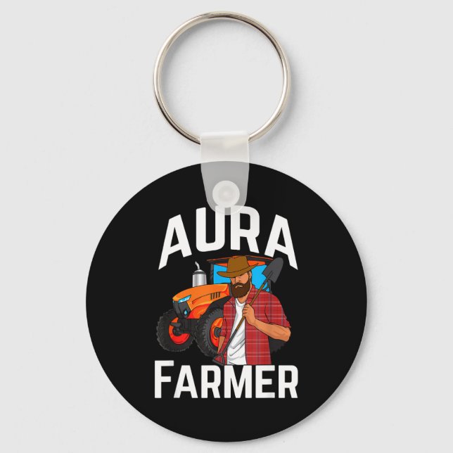 Chaveiro Aura Farmer Funny Meme  (Frente)