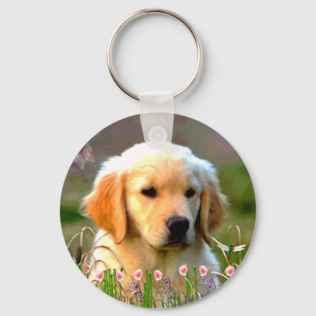 Chaveiro Austin O Ouro Labrador (Frente)