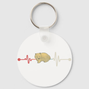 Chaveiro Austrália Outback Animal Heartbeat Aussie Wildlife