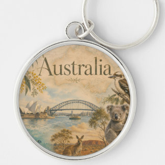 Chaveiro Austrália para os amantes da Austrália