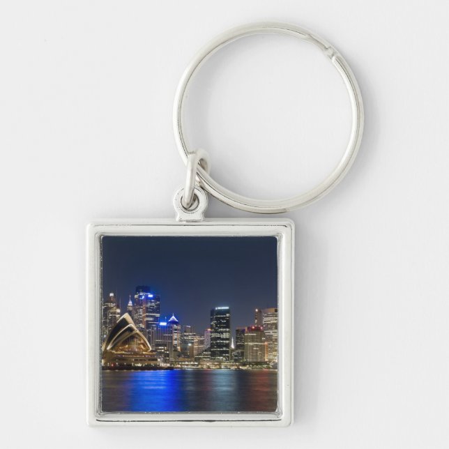 Chaveiro Austrália, Sydney. Horizonte com Casa da Ópera vis (Frente)
